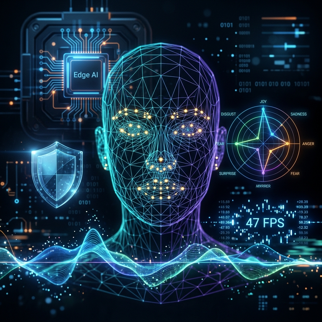 Computer vision emotion AI face tracking